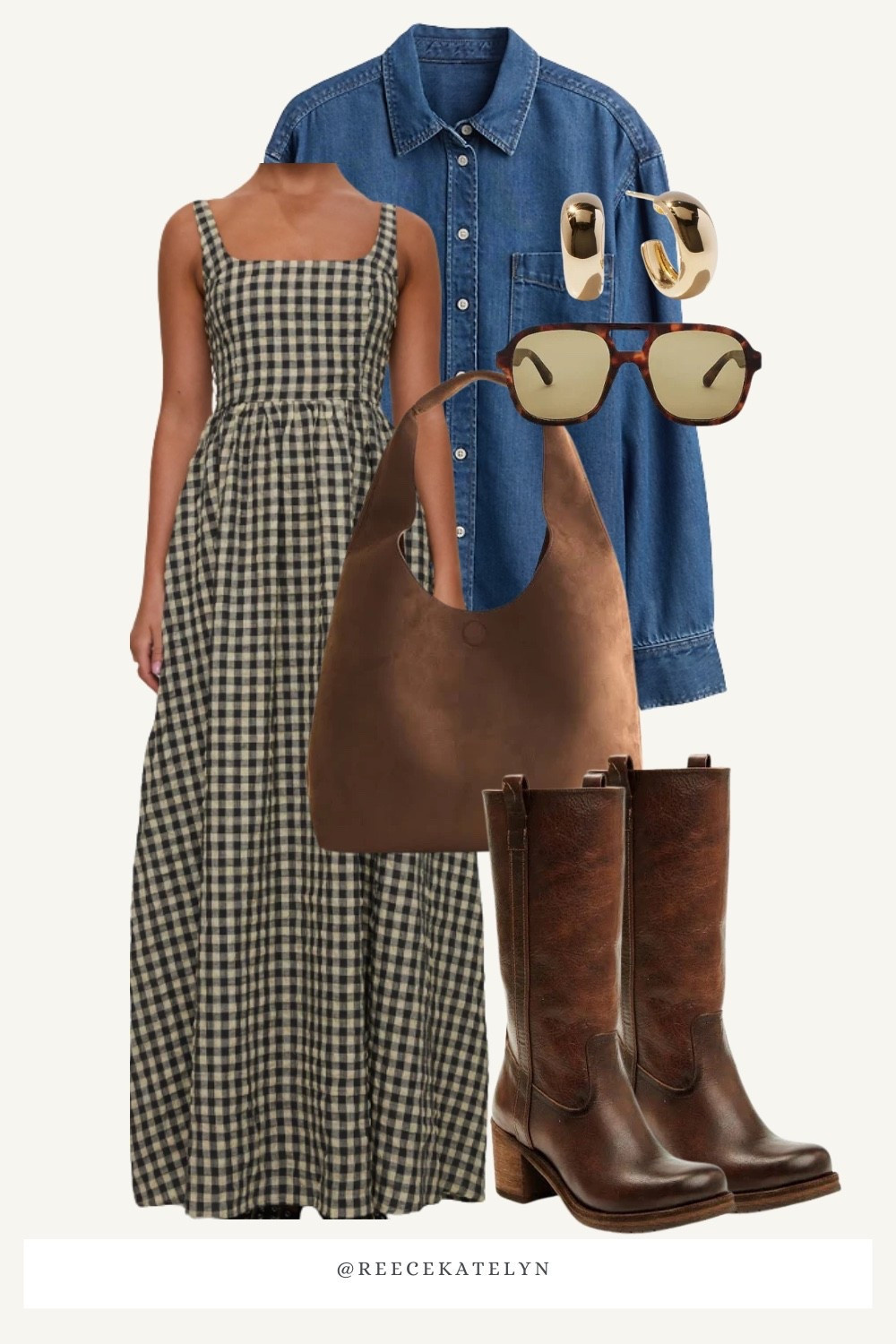 Transitional fall women’s ootd 
