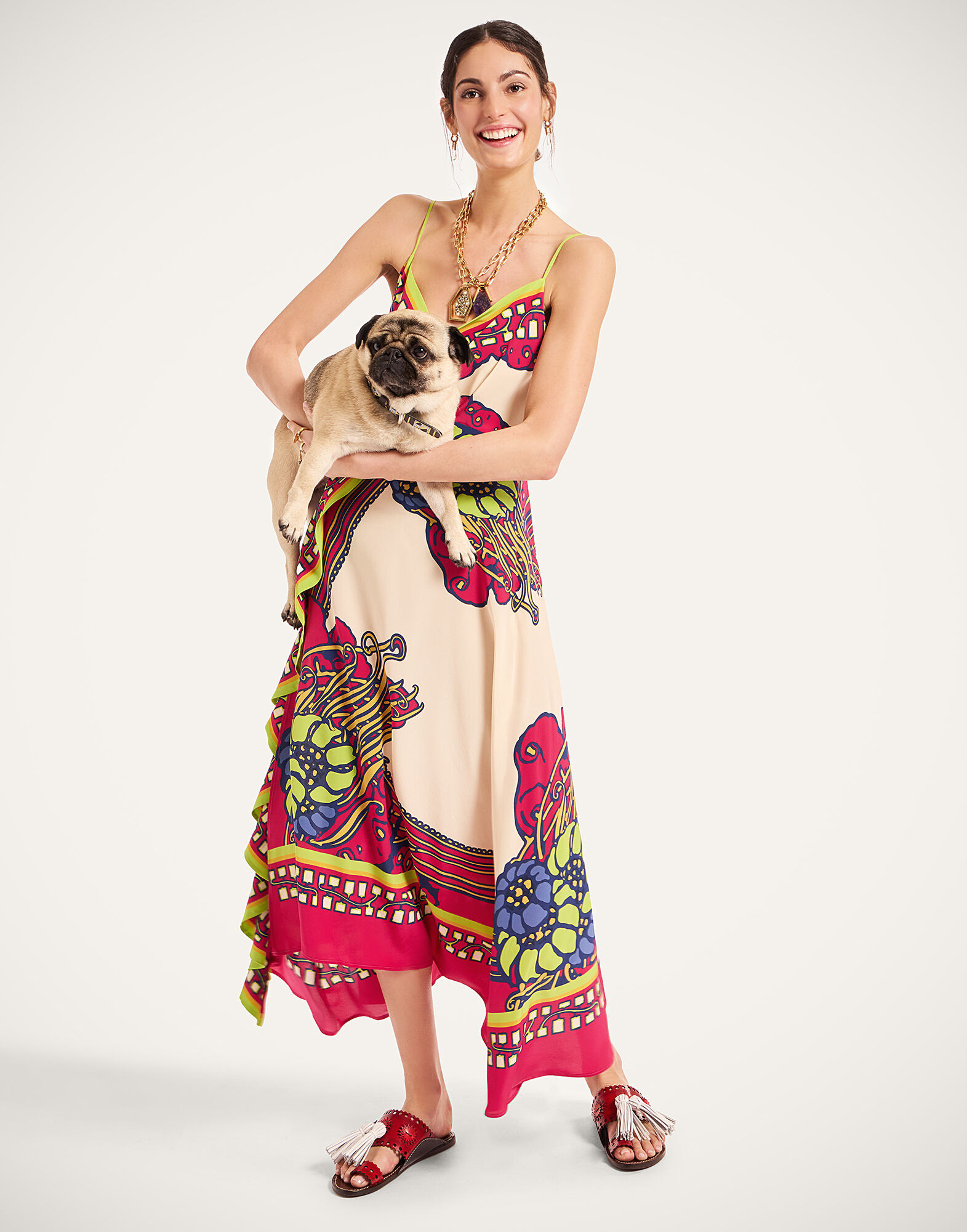 Turn Around Dress in Lemuria Placée Pink for Women | La DoubleJ | La DoubleJ