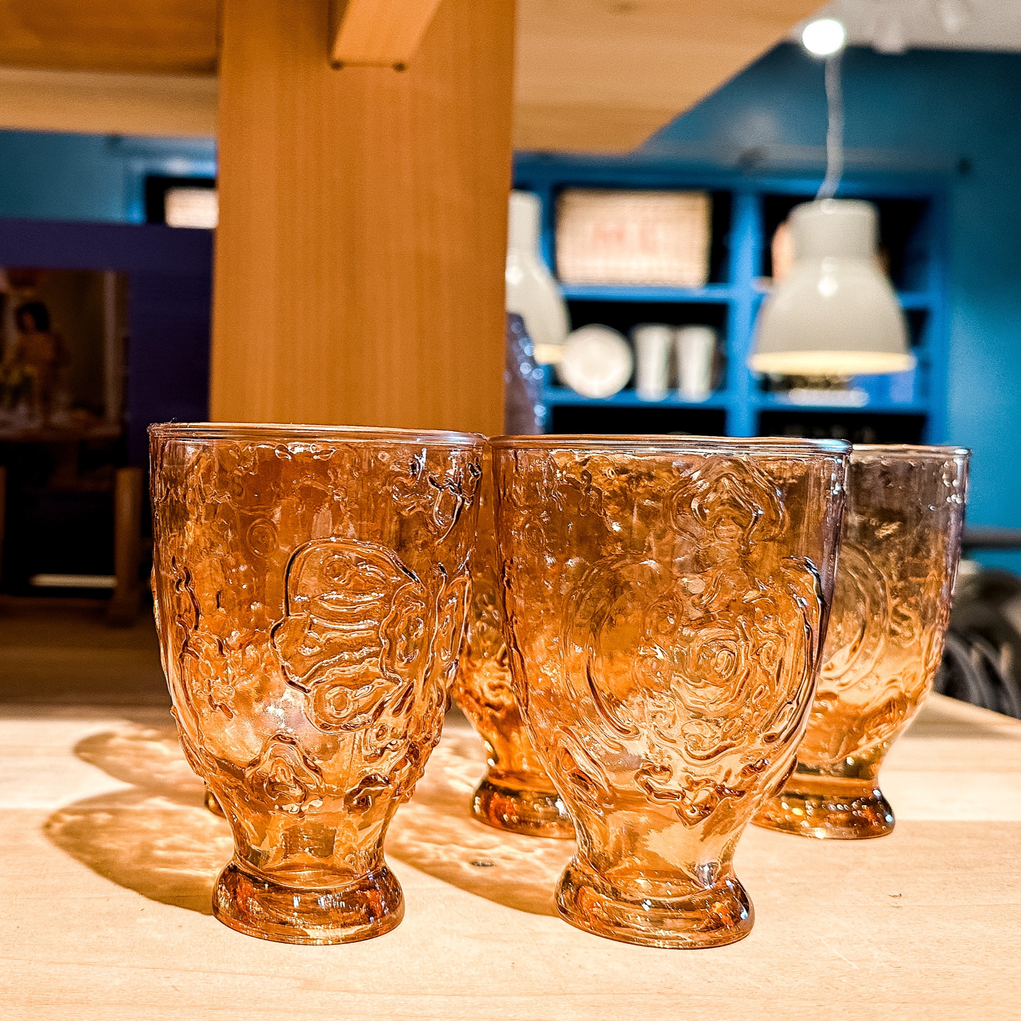 These glasses would be perfect for a mint julep or other spring cocktail 🍹 or even just a glass of OJ! do I need them? No. Do I want them? Yes. 
#cocktailglass #anthrohome #anthropologie #kitchen #vintageglassware #juiceglass #brunchware

#LTKstyletip #LTKFind #LTKhome