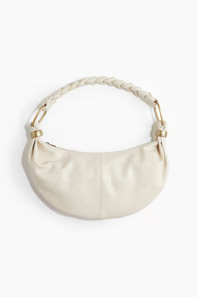 H & M - Braided-Strap Shoulder Bag - White | H&M (US + CA)