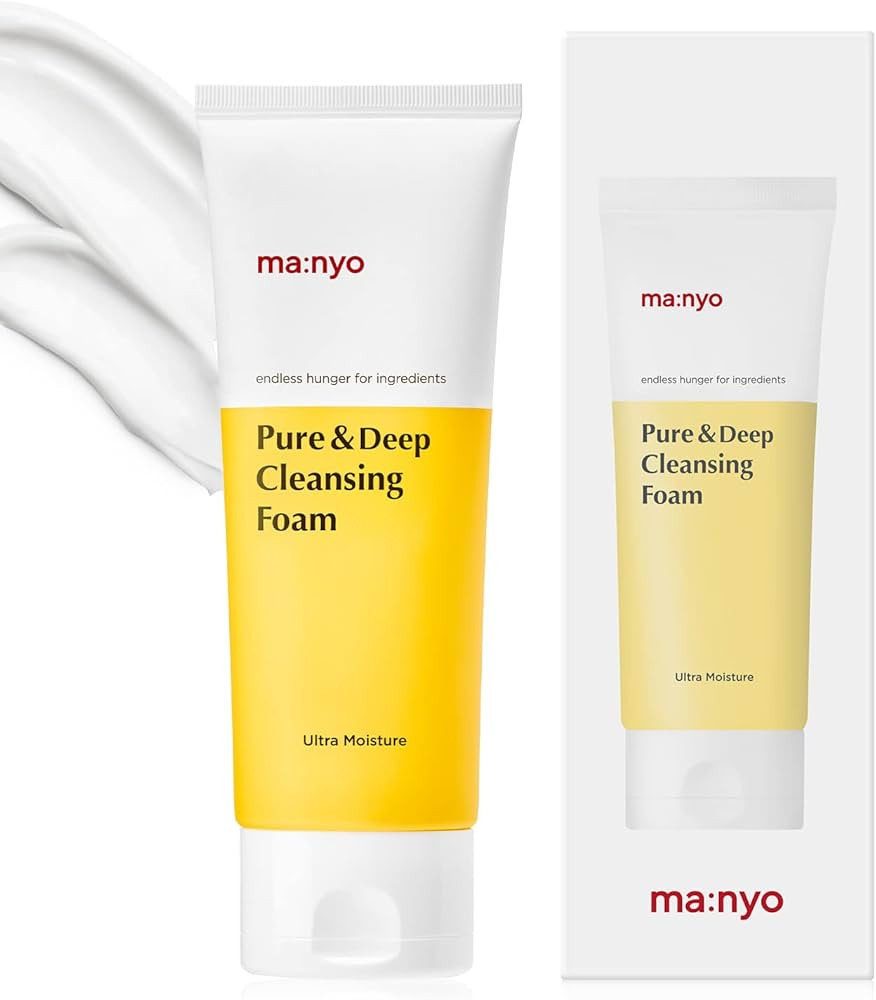 ma:nyo Pure & Deep Cleansing Foam Korean Skin care, Daily Cleanser 6.7fl oz (200ml) | Amazon (US)