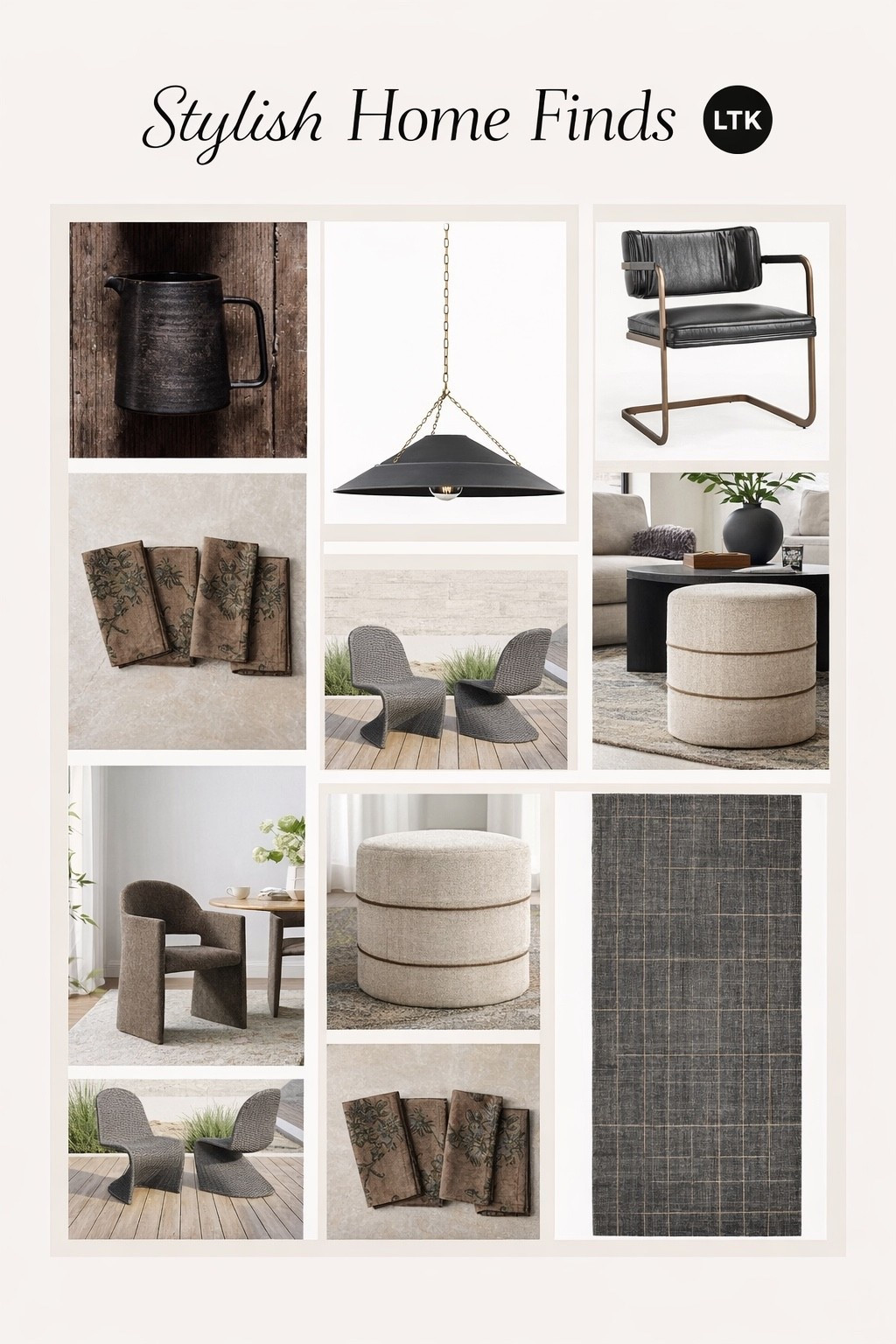 Saving these for inspiration… this is exactly the direction I’m loving right now.

Soft neutrals, warm textures, and pieces that feel elevated but still livable. Think sculptural lighting, tailored upholstery, and those quiet, high-end details that make a space feel intentional.

If you’re trying to create a cozy, modern home with that Restoration Hardware feel… this is a good place to start.

#LTKHome #LTKSaleAlert #LTKSeasonal