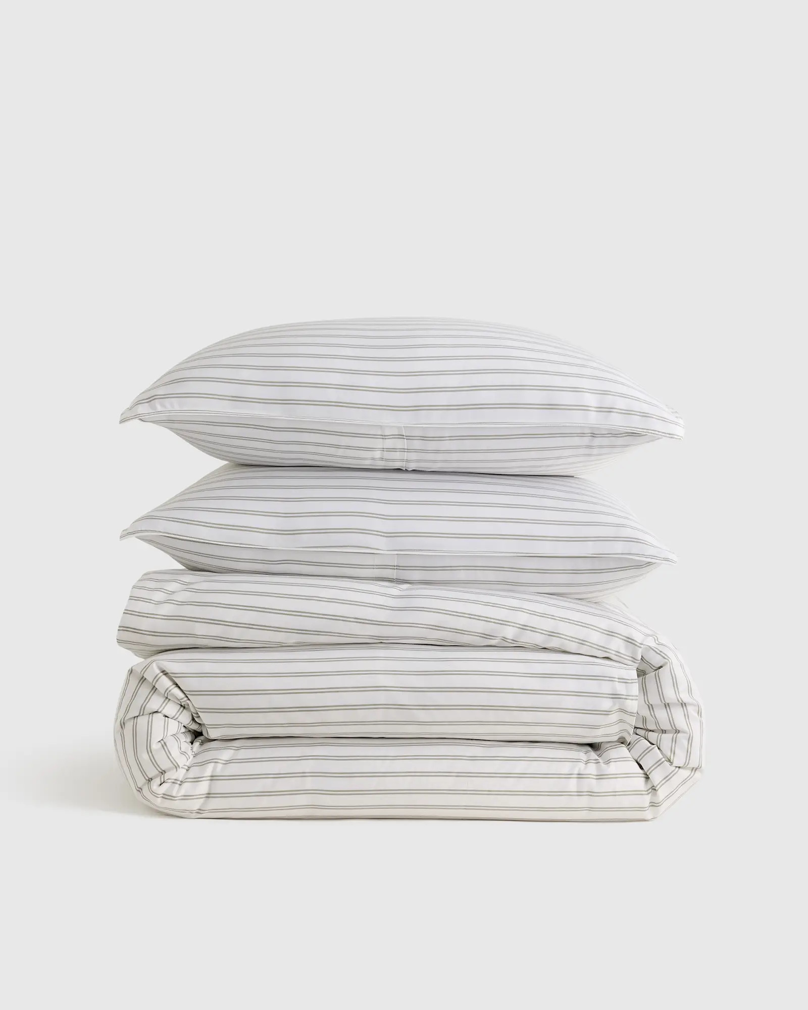 Bamboo Stripe Duvet Cover Set | Quince