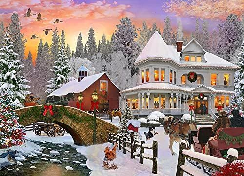 Vermont Christmas Company Country Christmas Jigsaw Puzzle 1000 Piece | Amazon (US)