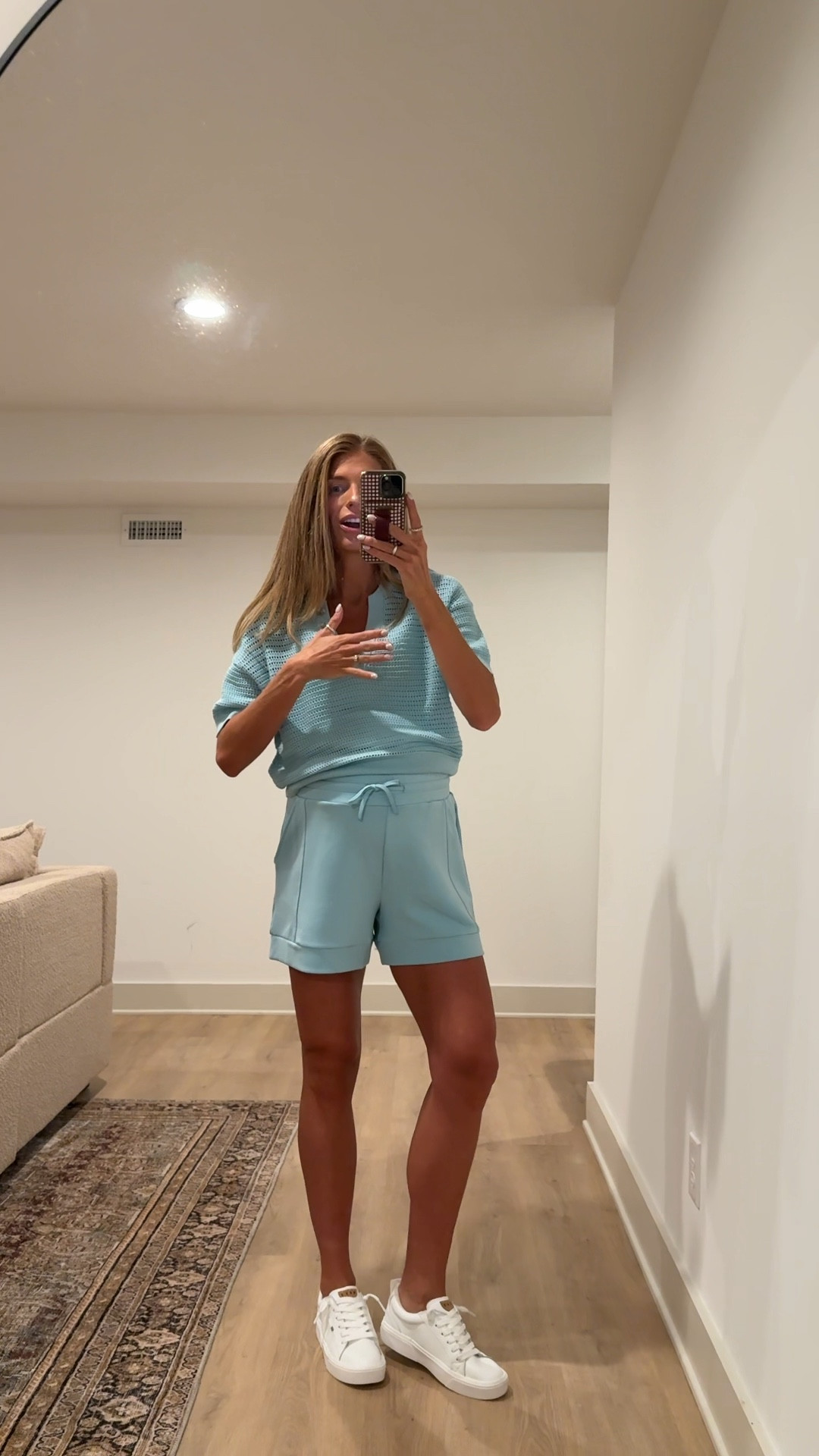 The cutest lounge set that is bump friendly from @Varley  Loving their new spring arrivals. My usual medium in top and bottoms (bottoms have a lot of stretch but plan your size accordingly if you are pregnant )

#LTKmomlife #LTKBump