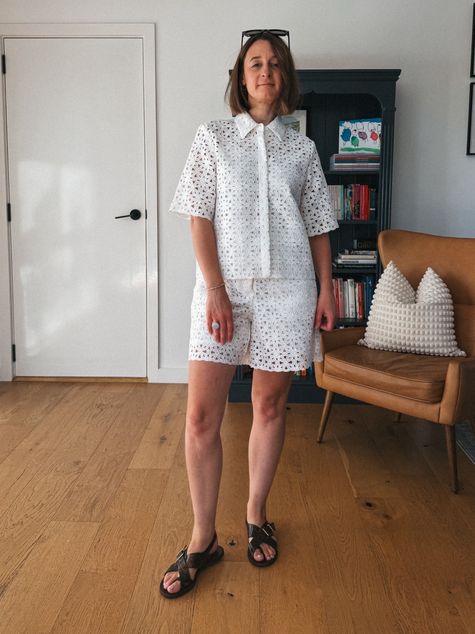 Top & Shorts - Sportscraft. Wearing my usual size 8. Tts 
Sandals - Sezane. Tts 

#LTKaustralia #LTKsummer #LTKnewzealand