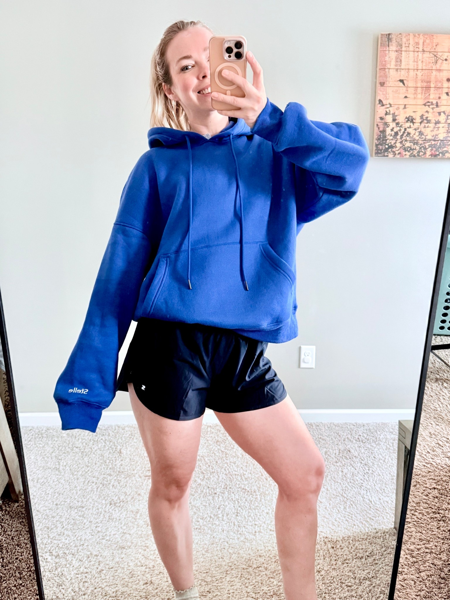 Oversized hoodie + athletic shorts = comfy, errands-ready, and still looks put together.

This blue hoodie hits that relaxed oversized fit without swallowing you, and these shorts are lightweight, breathable, and good for workouts, school drop-off, or couch recovery days.

One of those outfits you throw on once… then wear three days straight.

Linked everything in my LTK.


#LTKootd #LTKPetite #LTKmomlife