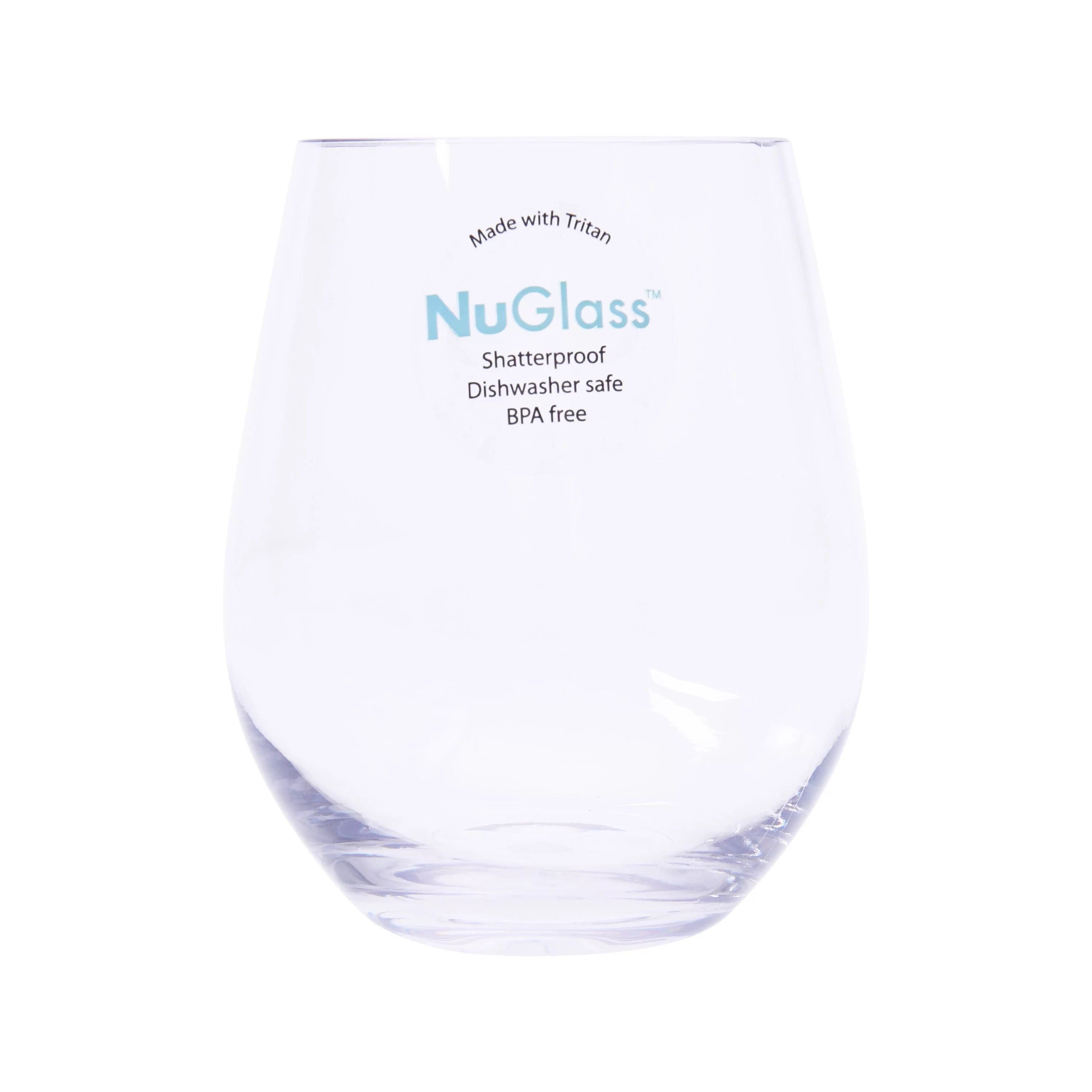Better Homes & Gardens 19-Ounce Tritan Nuglass Stemless Wine Glass, Clear Shatter Resistant | Walmart (US)