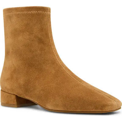 Blondo Ramon Leather Bootie in Choc Suede at Nordstrom, Size 7 | Nordstrom