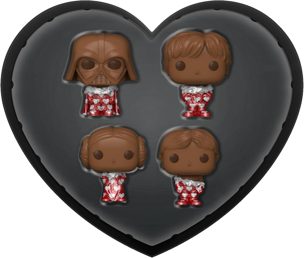 Funko Pocket POP: Star Wars Valentines Box 4-Pack (Chocolate) | Amazon (US)