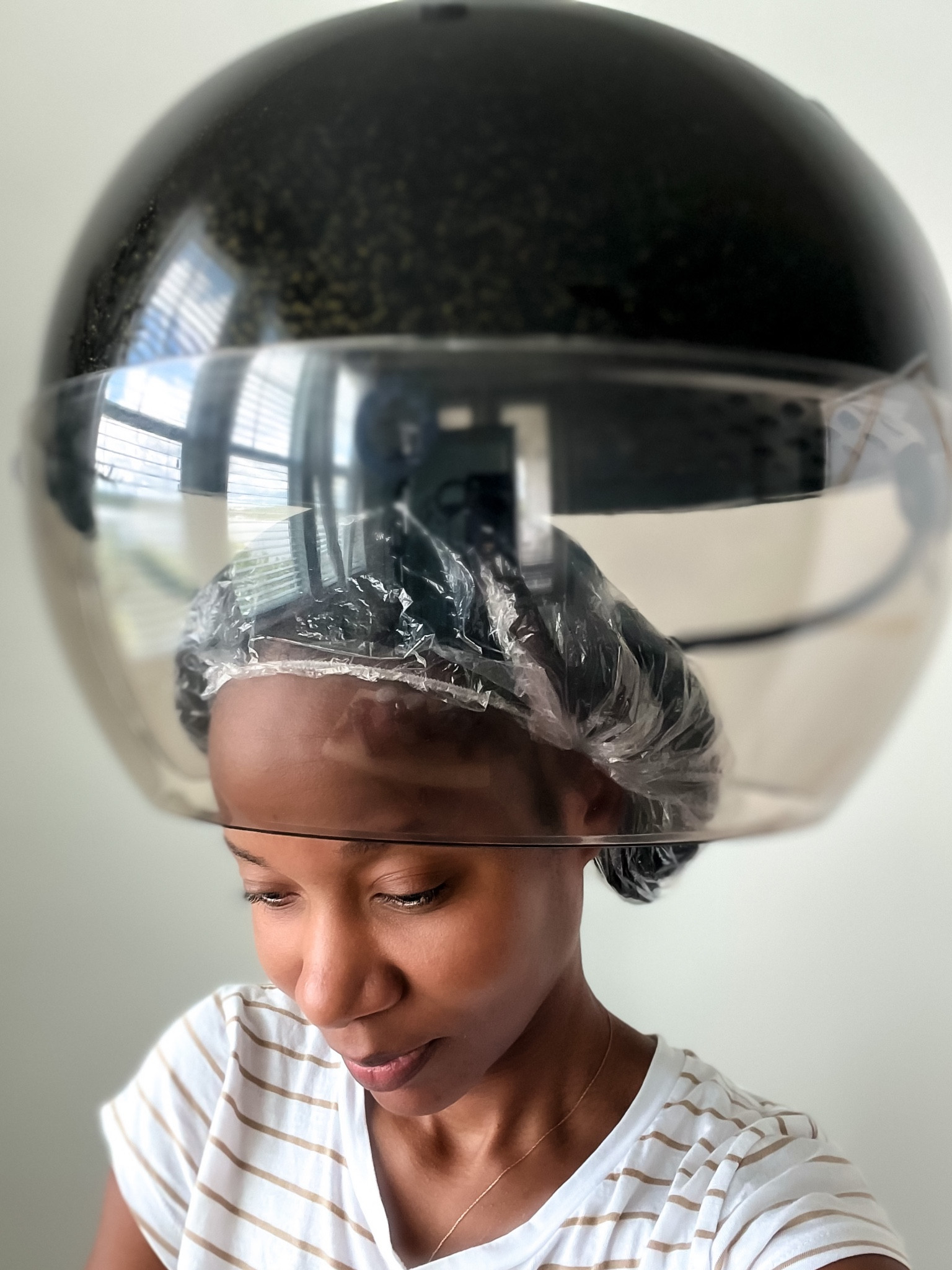 Achieving your favorite style is easy with an at-home adjustable stand bonnet dryer to achieve smooth healthy-looking hair! It has a 2heat/2speed setting. adjustable height. Removable legs. Adjustable height/visor. 

#LTKfamily #LTKsalealert #LTKbeauty