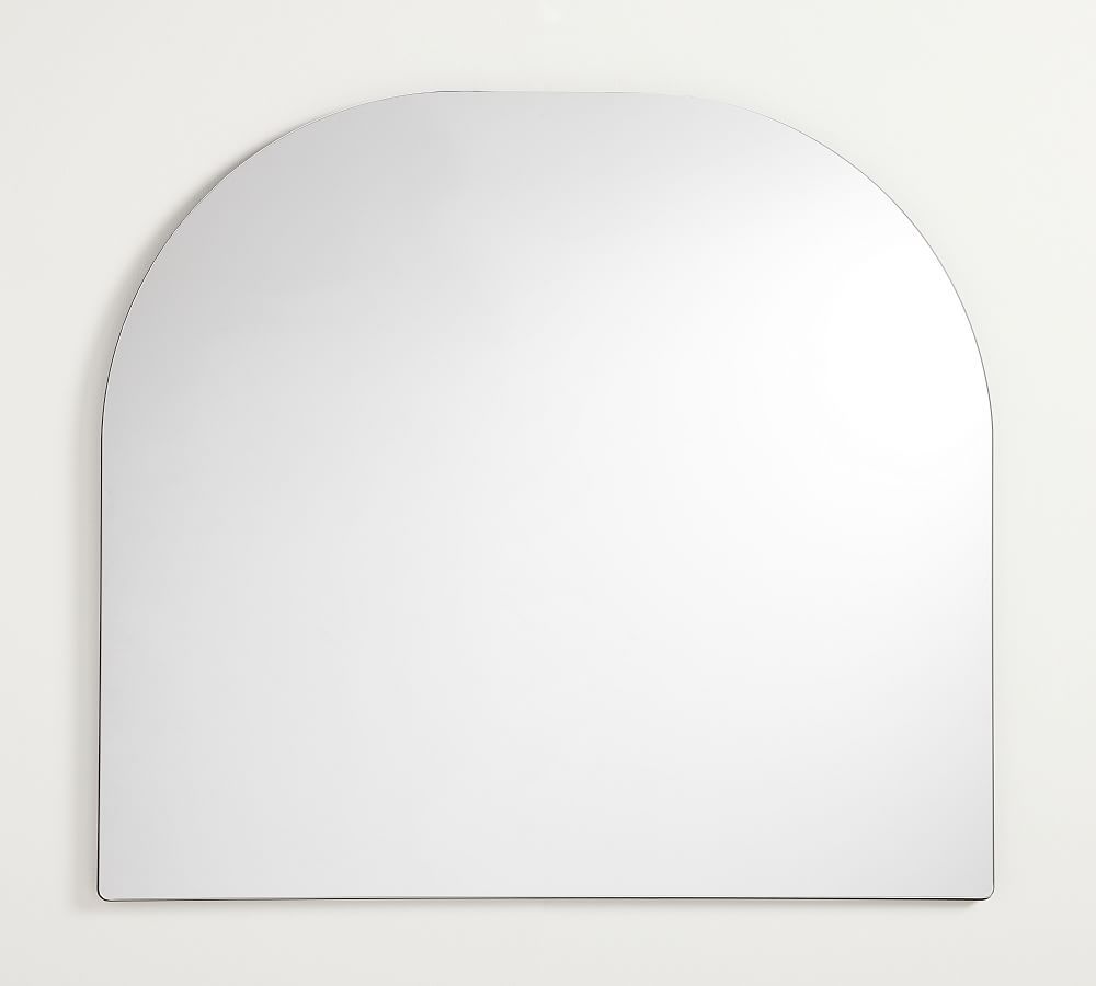 Rienne Frameless Mantel Arch Mirror | Pottery Barn (US)