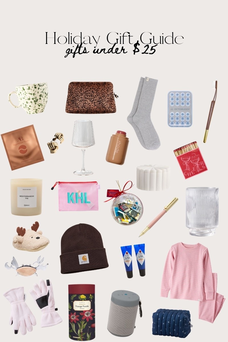 My favorites gifts $25 and under. These are perfect stocking stuffers!

#LTKHoliday #LTKGiftGuide #LTKSeasonal