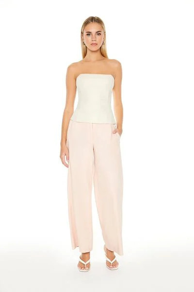 Mid-Rise Wide-Leg Pants | Forever 21