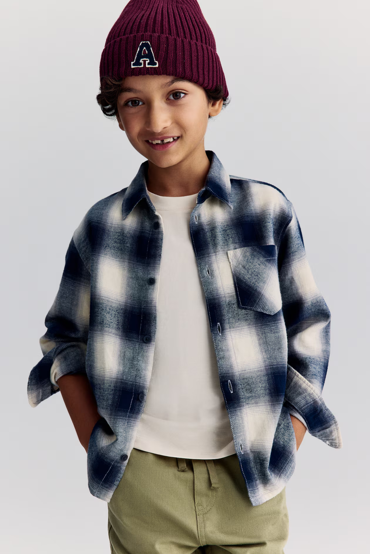 Cotton Flannel Shirt | H&M (US + CA)