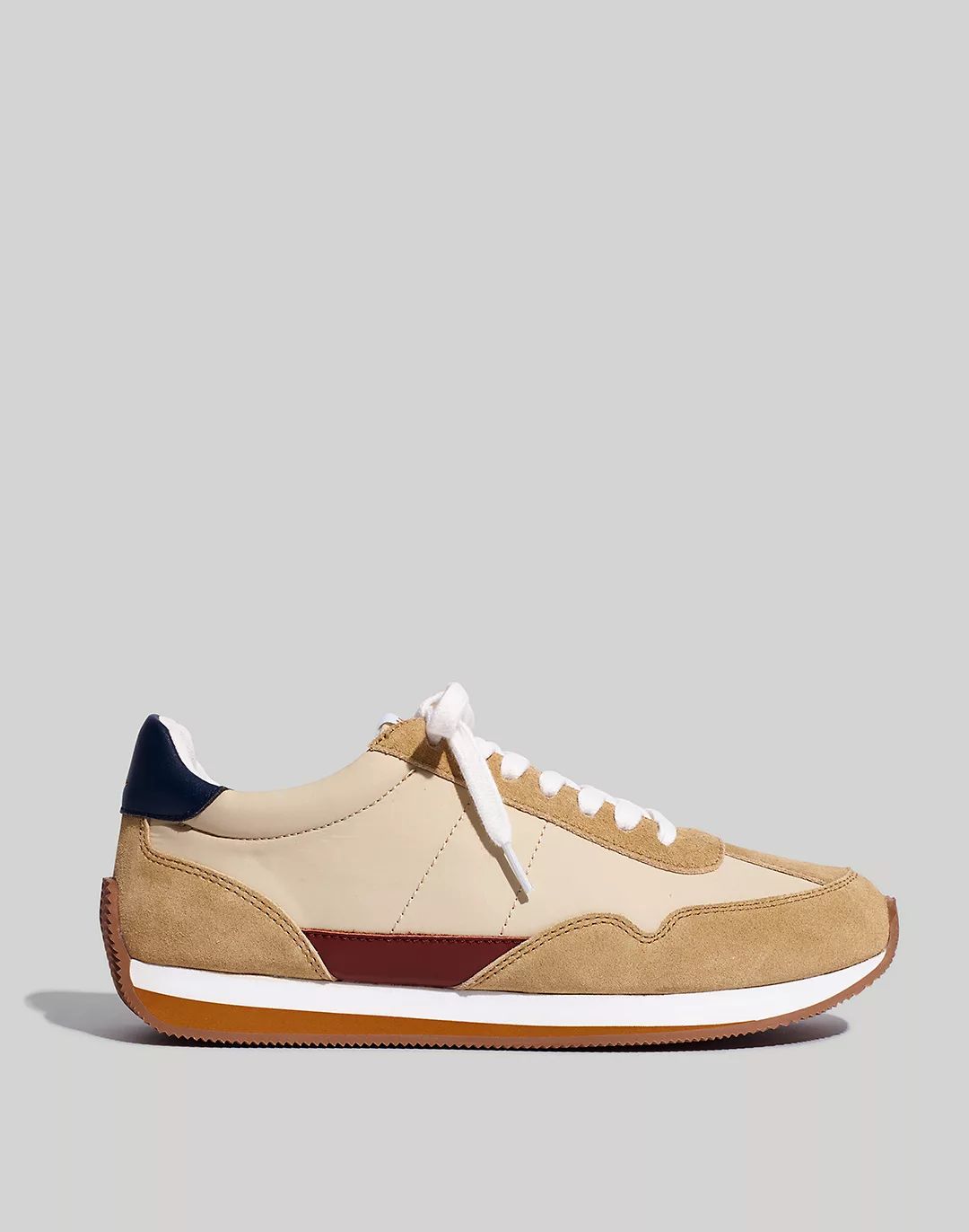 League Sneakers in Washed Nubuck and Suede | Madewell