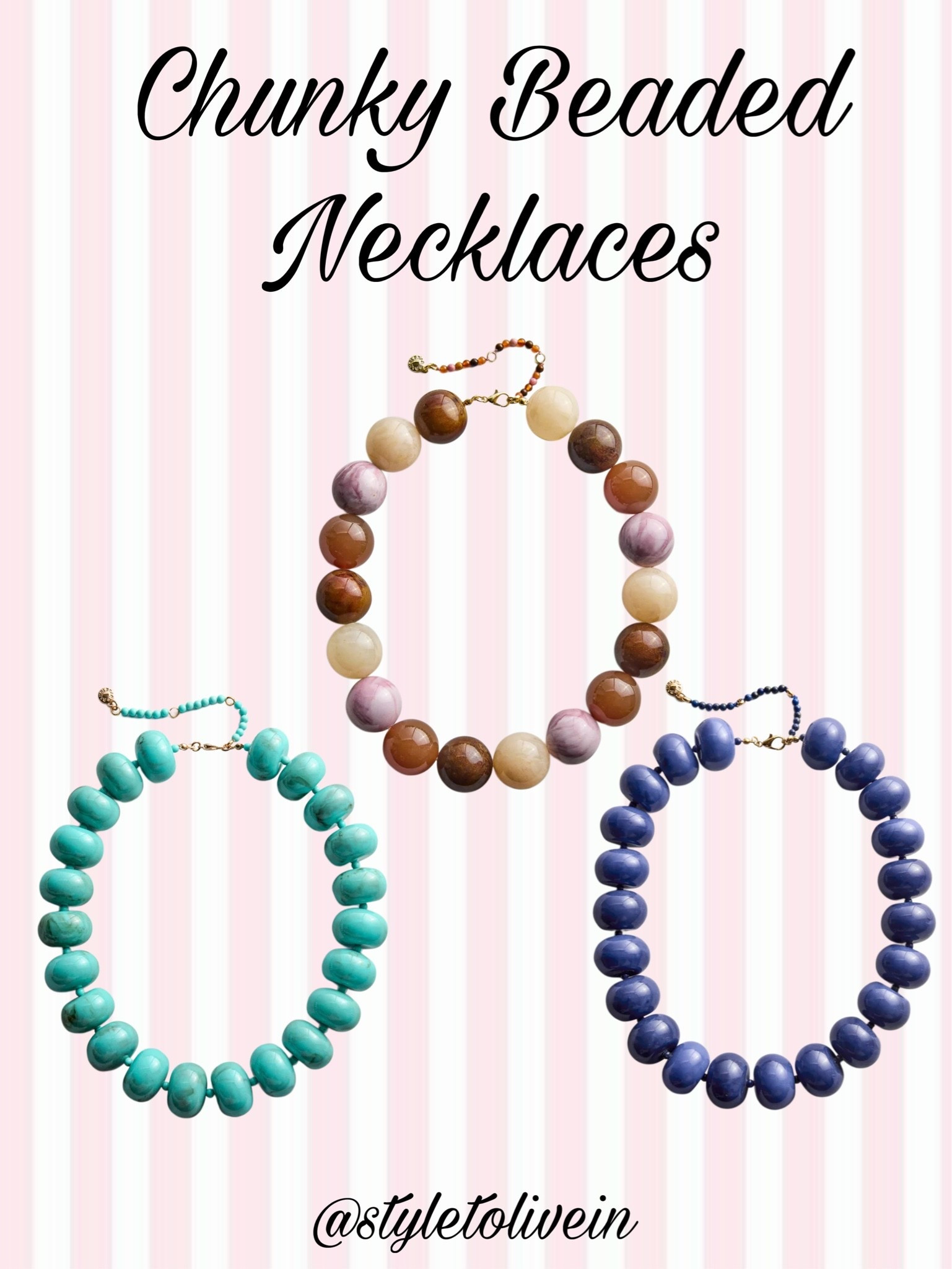 These necklaces are so cute they make any outfit look put together. 

Beaded necklaces | gift for her | gifts for her | jewelry | statement piece | chunky necklace

#LTKootd #LTKmomlife #LTKSaleAlert