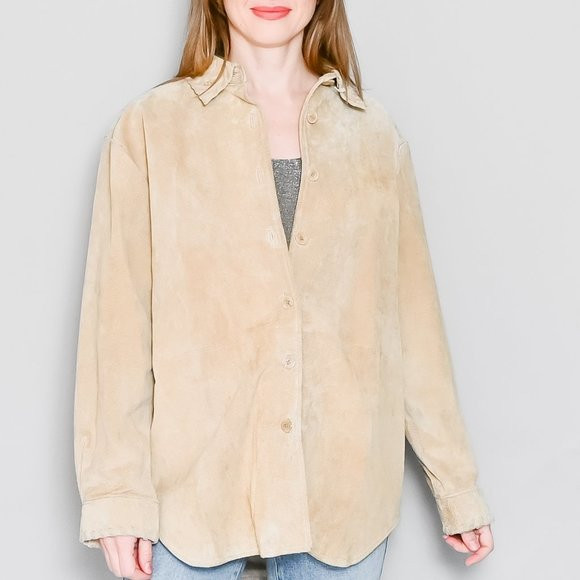VINTAGE Bagatelle Suede Western Style Shirt Jacket | Poshmark