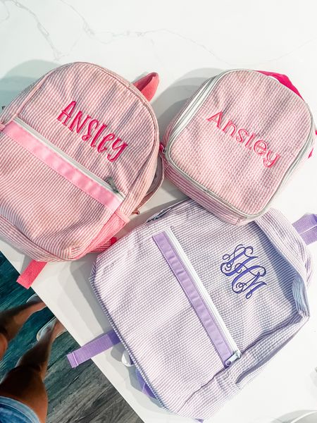 Shop back packs and lunchboxes below!

Pinks are from Etsy & Purple is from Smocked Auctions

Pink is small toddler size
Purple is medium (more full size)

Click below to shop. 


#LTKbaby #LTKkids #LTKBacktoSchool