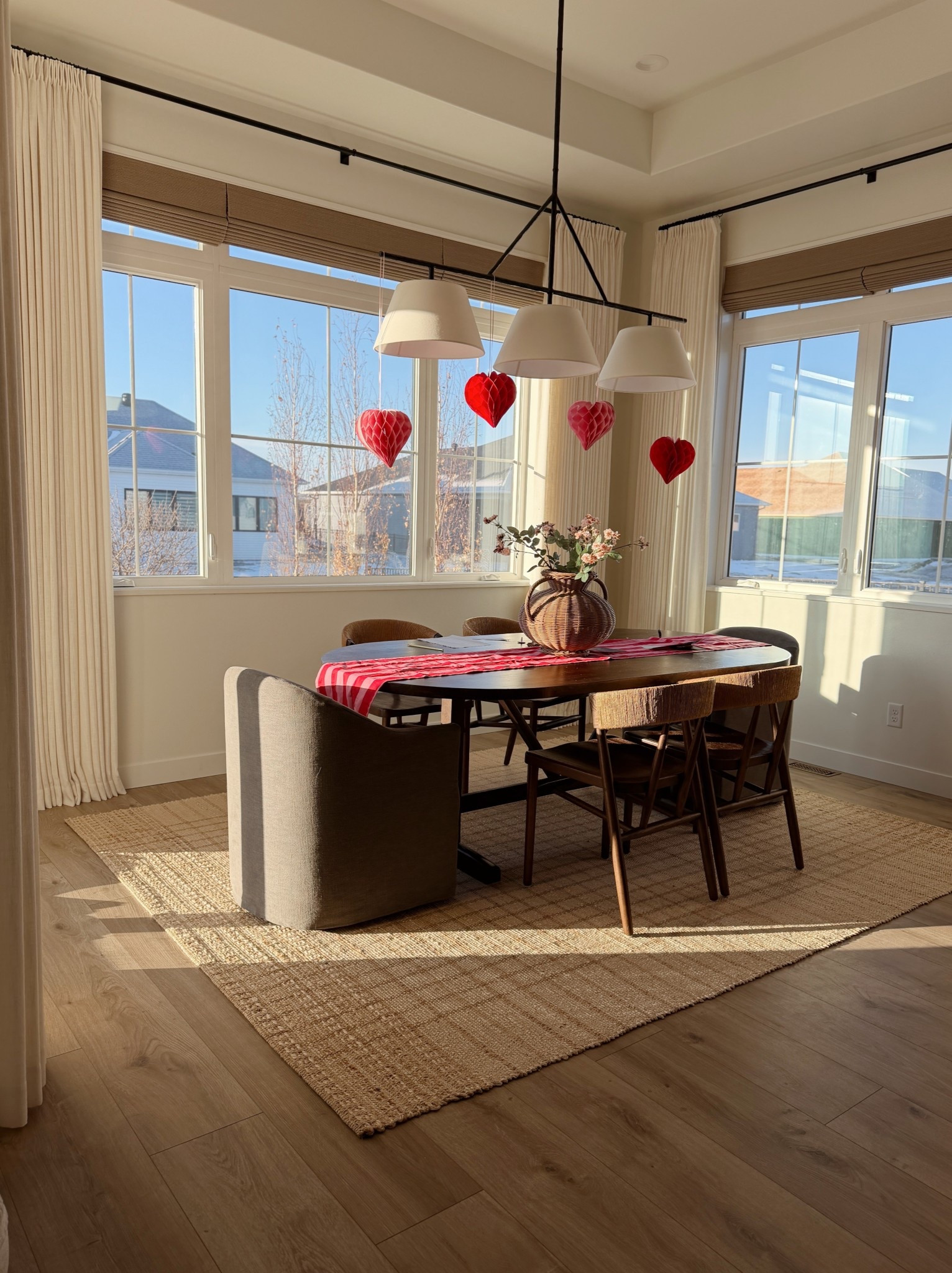 Our dining room jute rug is finally on sale! I don’t think I’ve ever seen this rug on sale. It is such a pretty Jew and it features a back on the bottom side of the rug so there’s no shedding (iykyk). This is an 8x10' size for reference.  ￼

#LTKSaleAlert #LTKHome
