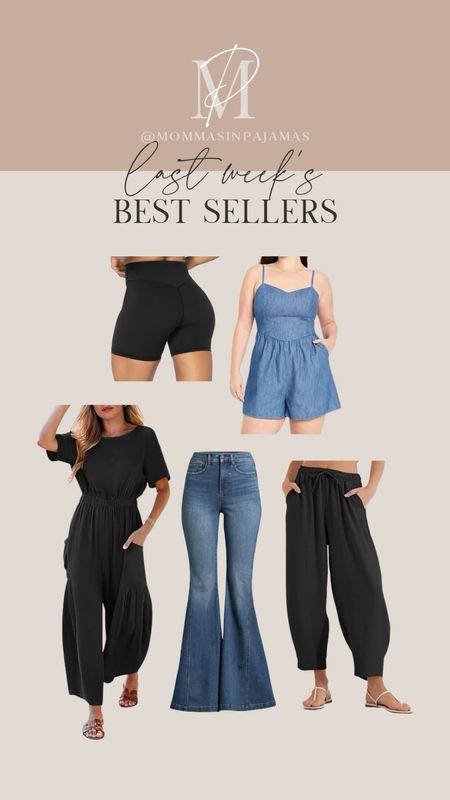 Last week’s best sellers! No front seam workout shorts that are so comfortable, denim short jumpsuit from Old Navy, casual wide leg linen blend jumpsuit, flare leg denim from Walmart that feels so expensive, and petite-friendly high-waisted ankle length pants


#LTKStyleTip #LTKActive #LTKFindsUnder50