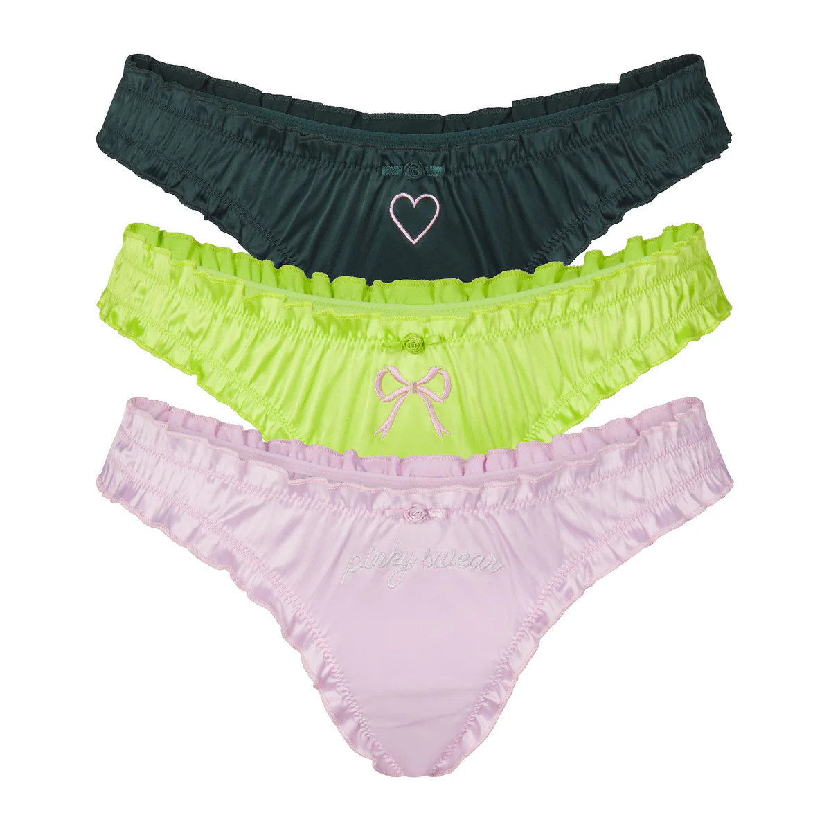 SATIN THONG PACK | SKIMS (US)