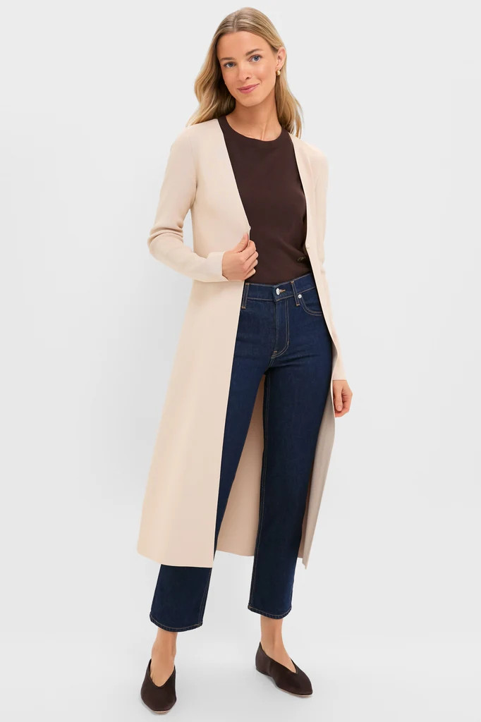 Cream Knit Aiden Duster | Tuckernuck (US)