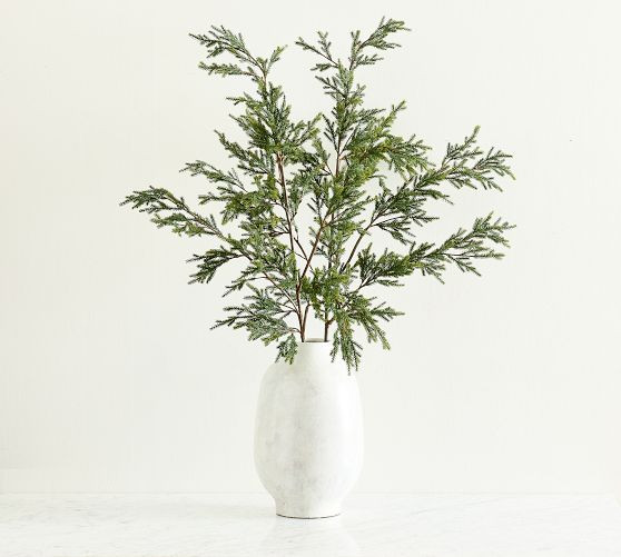 Faux Green Pine Branch | Pottery Barn (US)