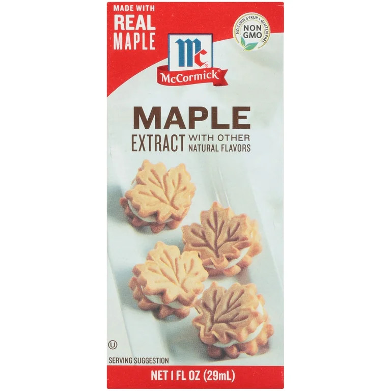 McCormick Maple Extract With Other Natural Flavors, 1.0 fl oz Box | Walmart (US)