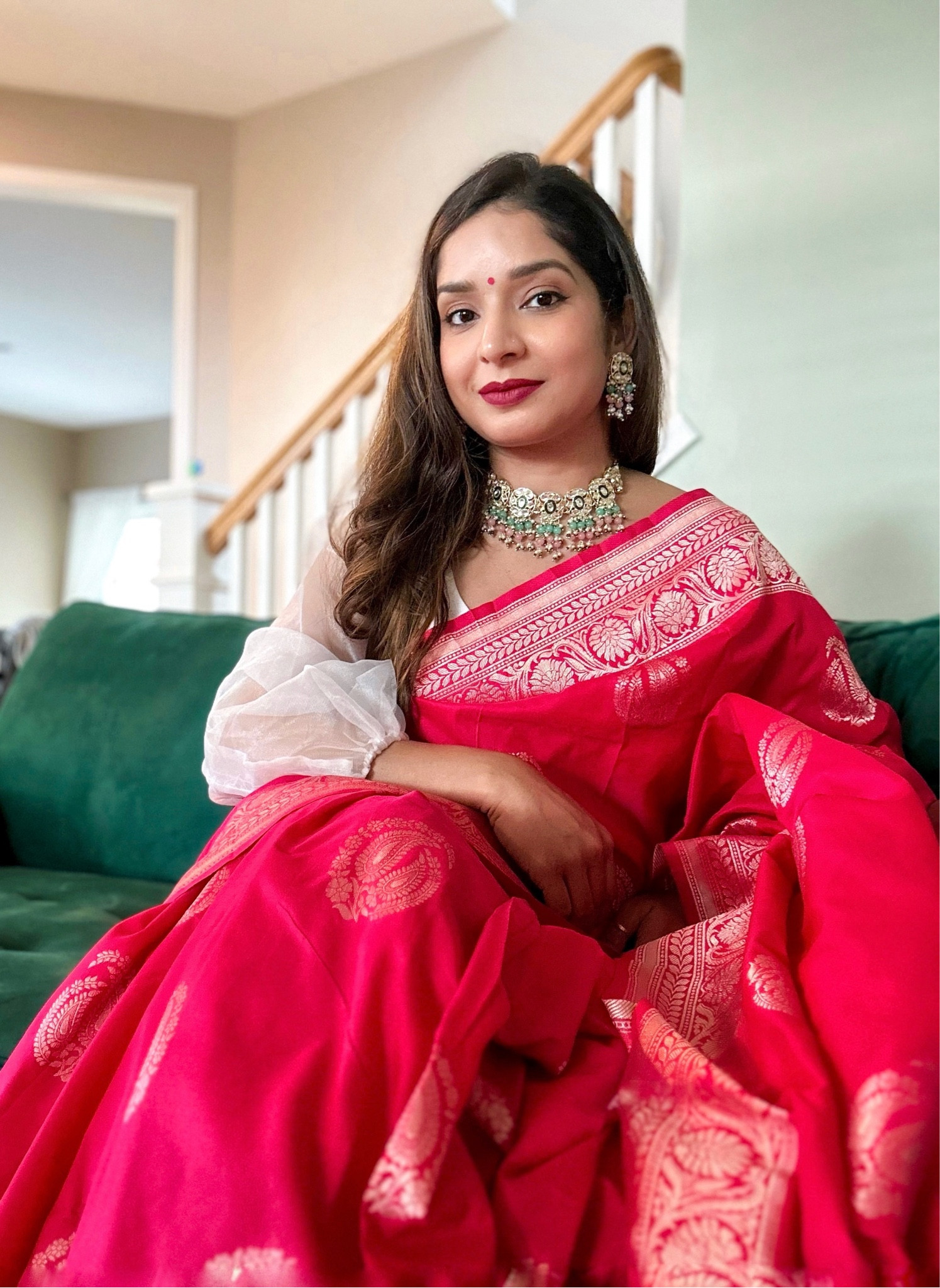 AKHILAM Women Silk blend Saree - their Saree collection is absolutely gorgeous and fabric quality is amazing.

#LTKHolidaySale #LTKxPrime #LTKSeasonal