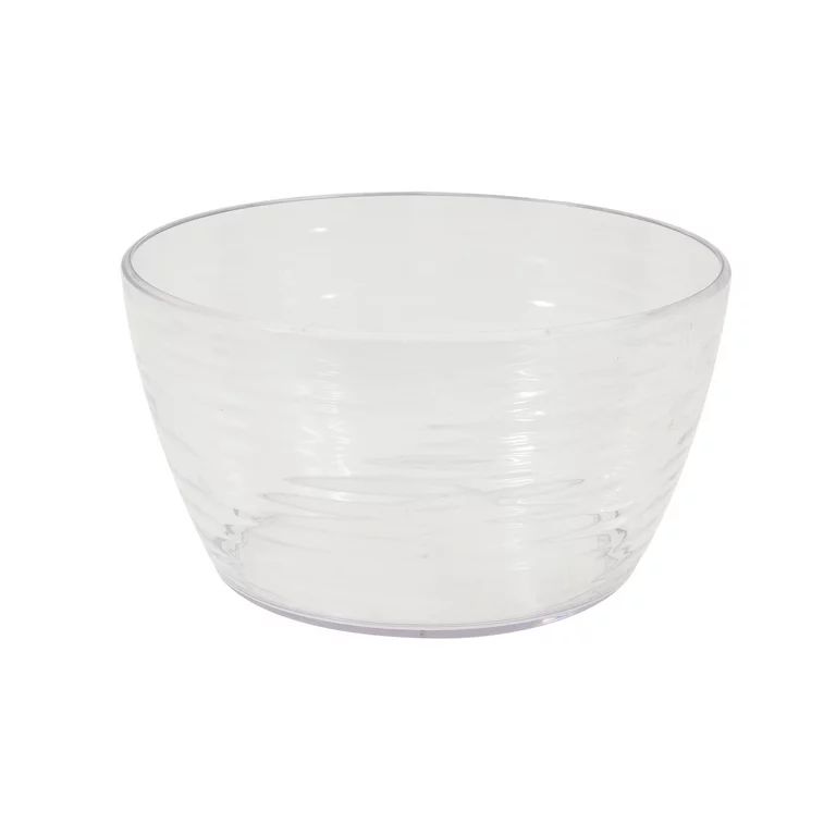 Better Homes & Gardens- Large Clear Round Acrylic Serving Bowl | Walmart (US)