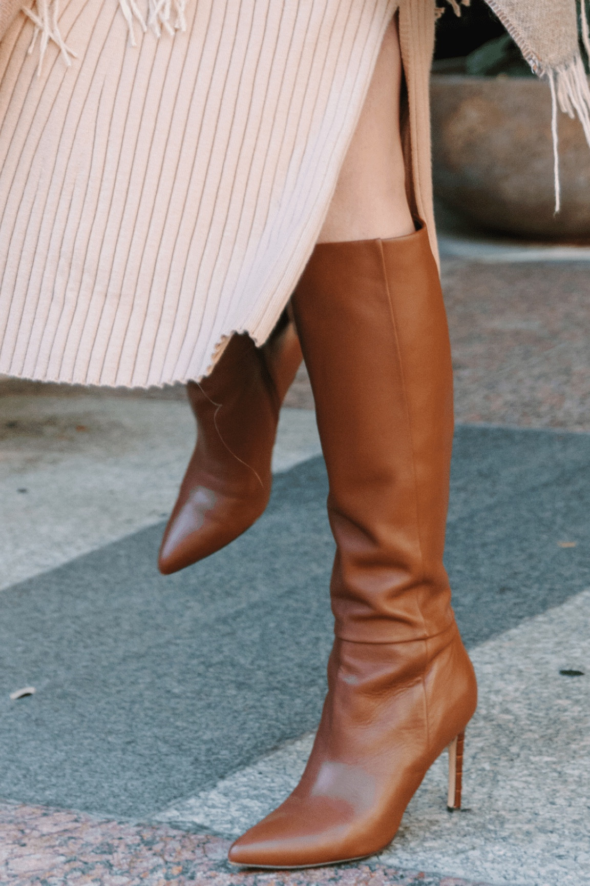 Favorite boots for fall and winter 
Comfortable heeled boots 
Comfortable pointed heel boots in stock in reptile patterned brown, black, and white 

#LTKSeasonal #LTKxNSale