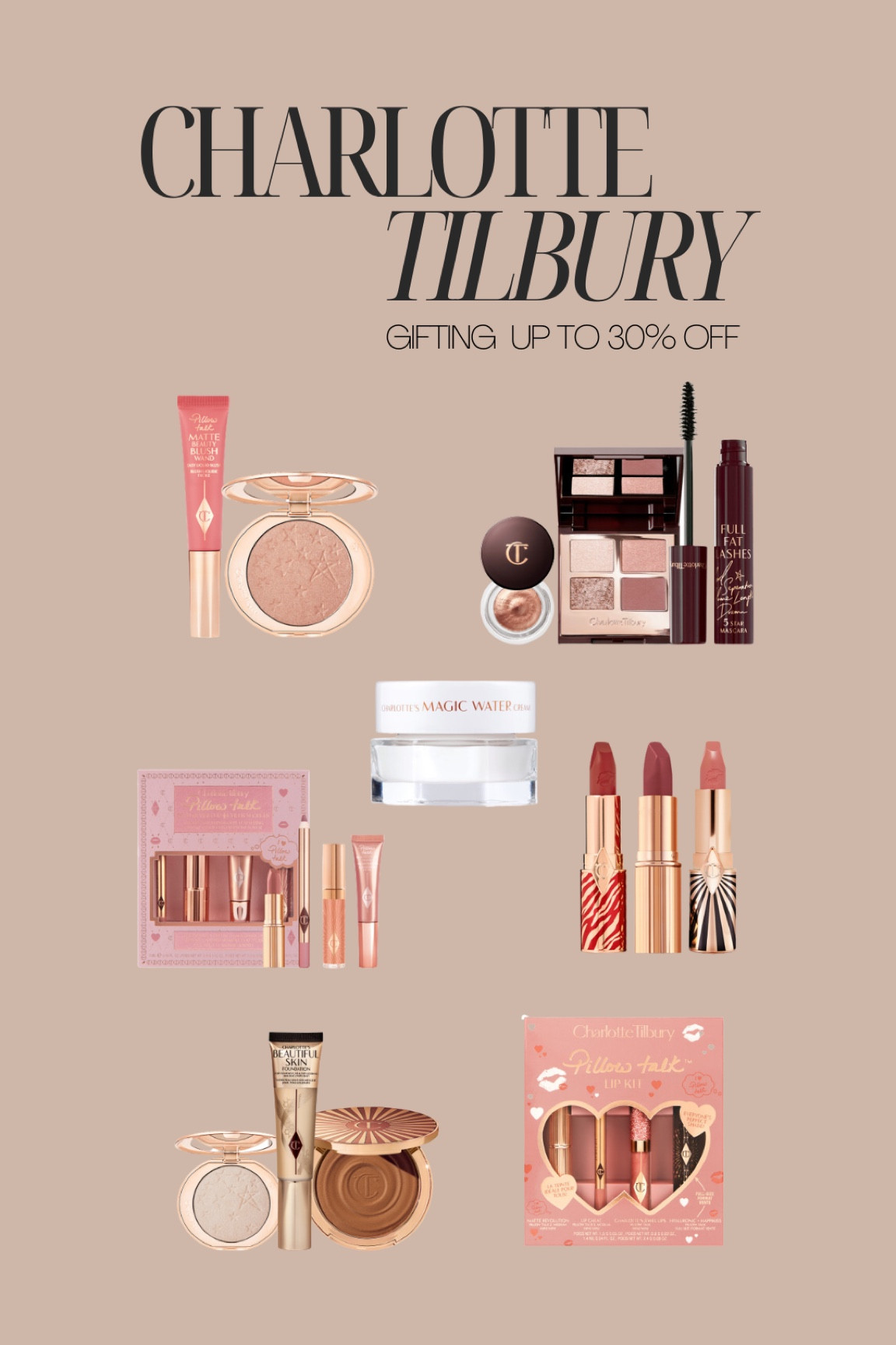 Charlotte Tilbury 💋 Black Friday sales, cyber week, gift guide 

Up to 30% off 



#LTKCyberWeek #LTKHoliday #LTKGiftGuide