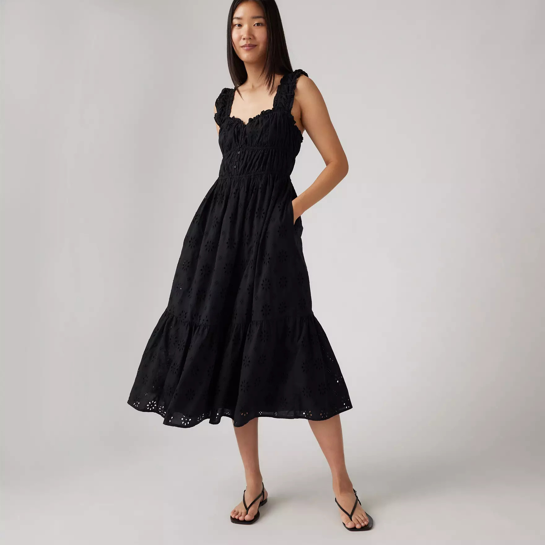 Amaya Tiered Maxi Dress | Levi's US