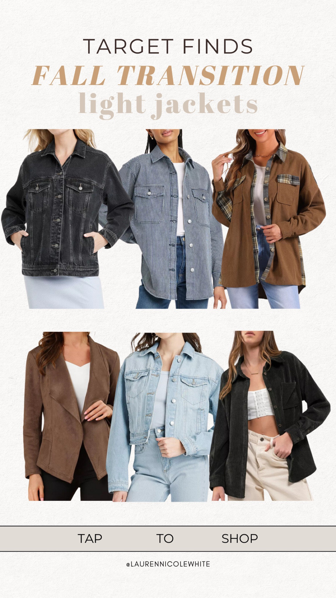 Fall transition jackets 

#LTKSeasonal