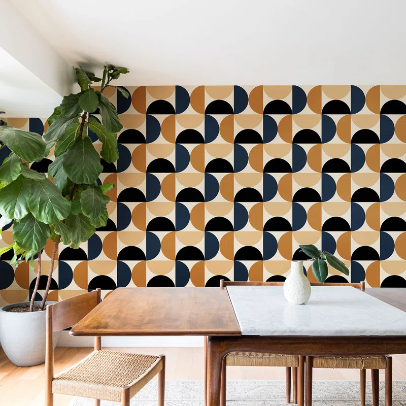 Haniyyah Poems Bold 120' L x 24" W Matte Peel and Stick Wallpaper Roll | Wayfair North America