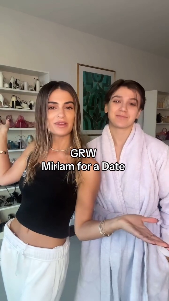 Growing up I always wanted to play with @miriamhaart hair (I went to cosmetology school at 18) and she was never down. It took 25 years and her cutting her hair short for her to let me play. 🫶🏼 

 #LTKWatchNow #LTKStyleTip