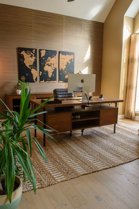 Work from home in this beautiful modern organic/industrial home office and surround yourself in luxury. You’ll never want to leave! Brands used include Arhaus, Pottery Barn, and Etsy.  #homeoffice #workfromhome #arhaus #roomandboard #modernorganicdesign 

#LTKstyletip #LTKhome