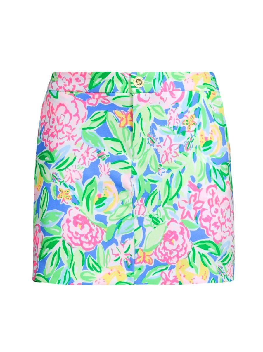 Colette Floral Knit Skort | Saks Fifth Avenue