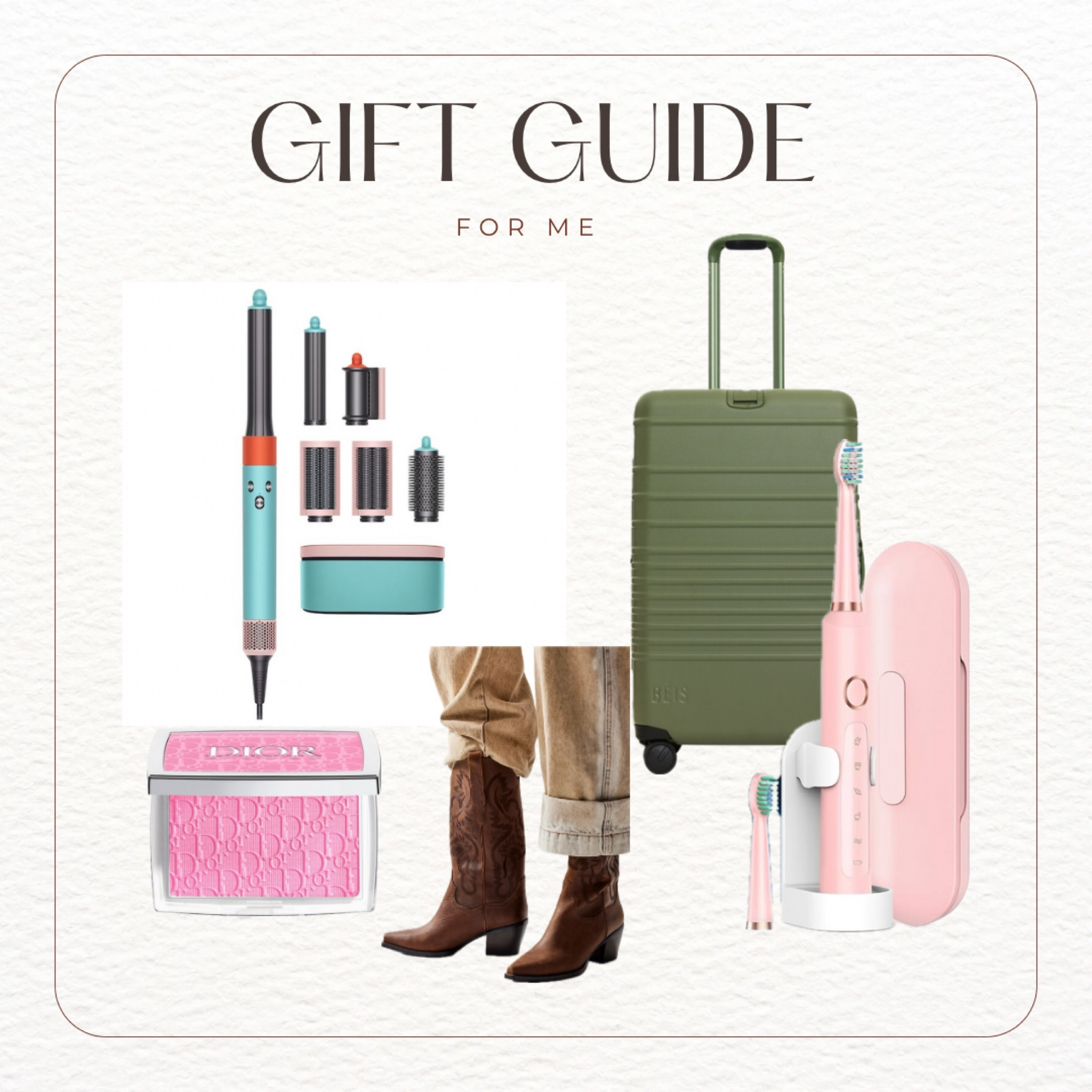 The top five on my Christmas wishlist!!! That Dyson is so pretty! 

#LTKbeauty #LTKGiftGuide #LTKtravel