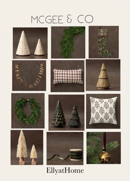 McGee & Co. holiday, Christmas decor. Shop the the new collection with holiday throw pillows, throw blankets, greenery, wreaths, ornaments. More Christmas holiday decor accessories. 


#LTKhome #LTKSeasonal #LTKHoliday