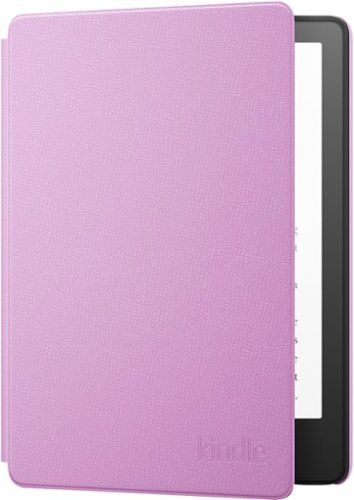 Amazon - Kindle Paperwhite Cover Leather (11th Generation-2021) - Lavender Haze | Best Buy U.S.