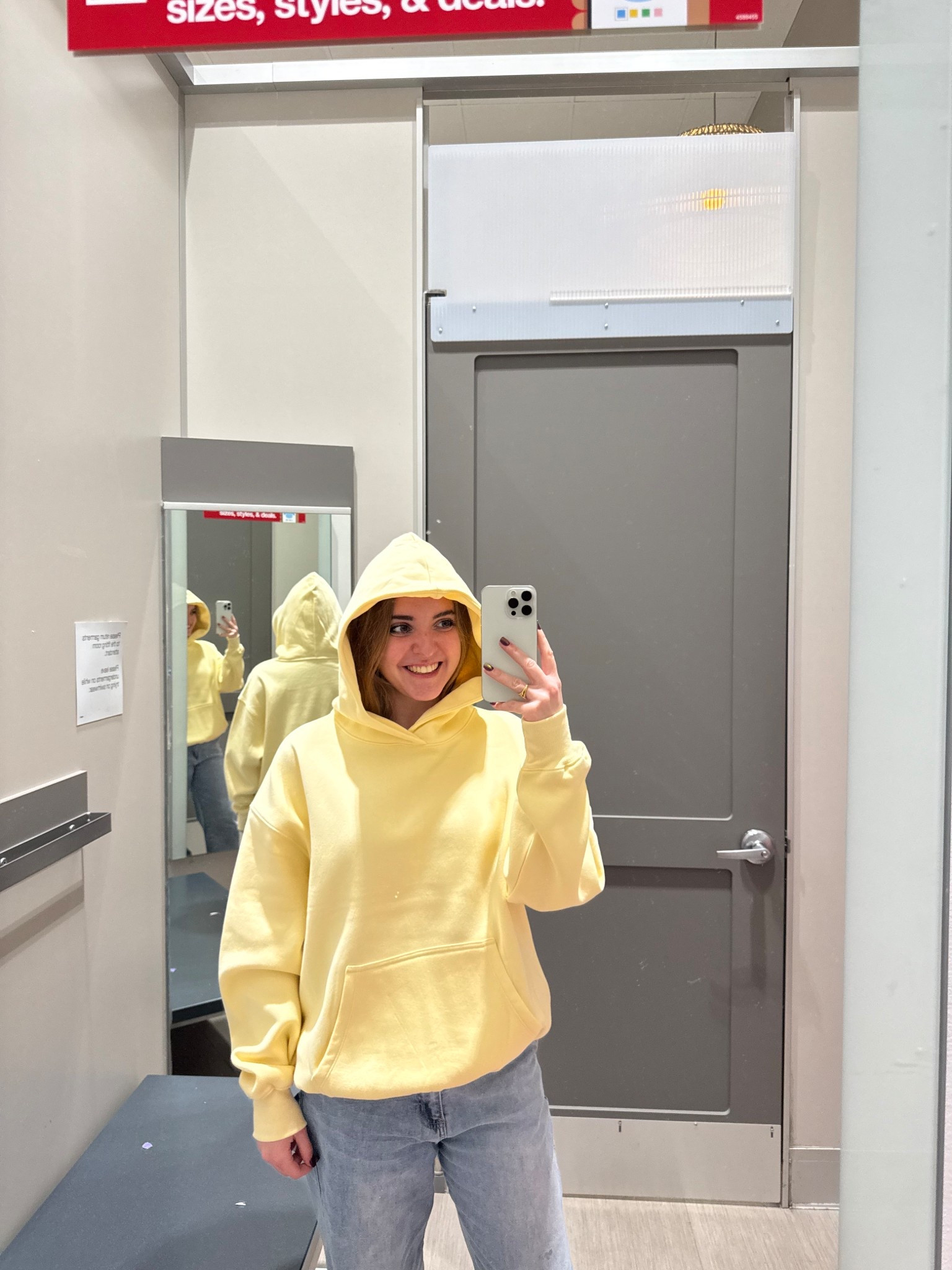 this butter yellow hoodie from target is perfectly oversized and such a cute color ⭐️ the fabric is so soft too!!

#LTKSpringSale #LTKActive #LTKootd