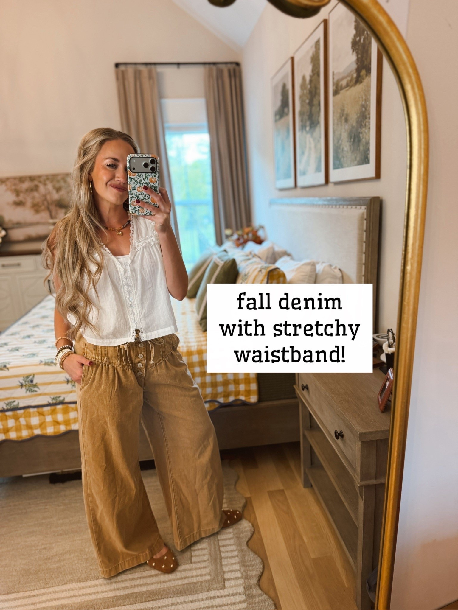 Fall Denim with stretchy waistband! 

Casual outfit, new arrivals, fall fashion, summer to fall fashion, elaina Zinke

#LTKSeasonal #LTKootd #LTKmomlife