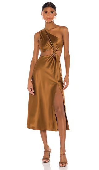 Imani Dress in Brown | Revolve Clothing (Global)