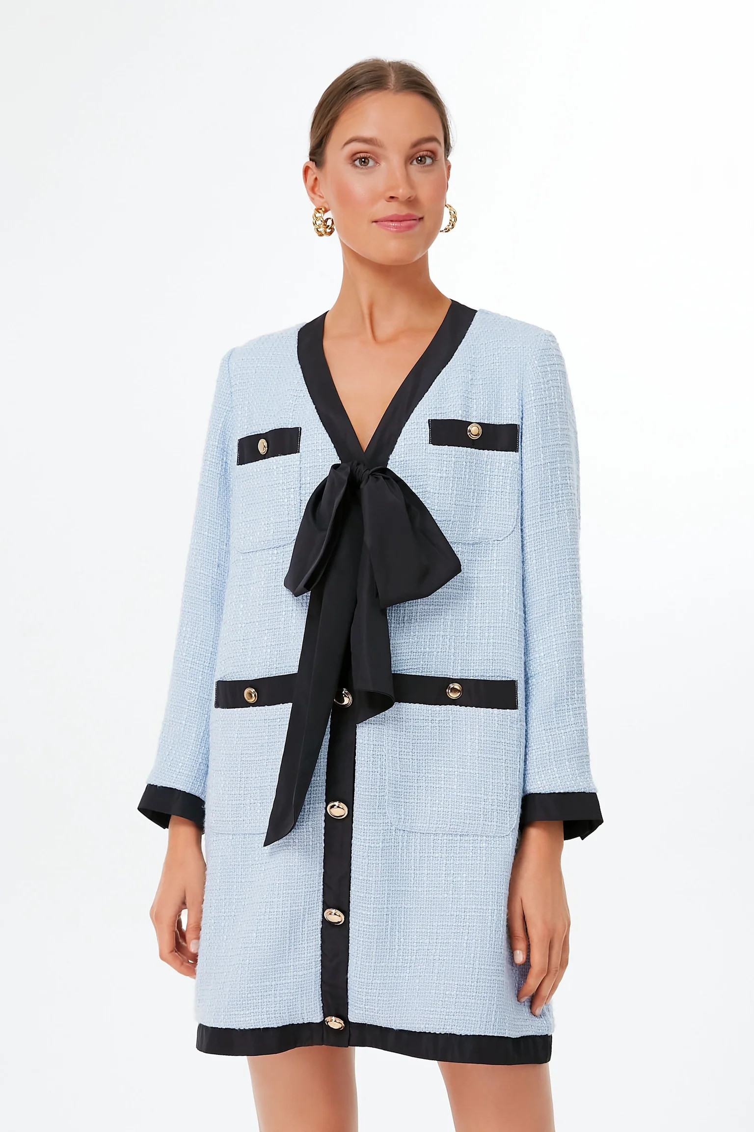 Coco Tweed Bow Dress | Tuckernuck (US)