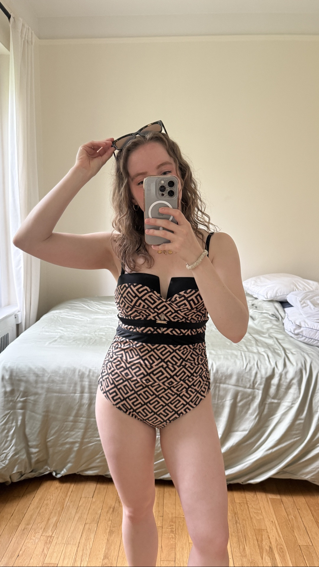 Amazon one piece swimsuit. Designer vibes! Wearing small

#LTKSwim