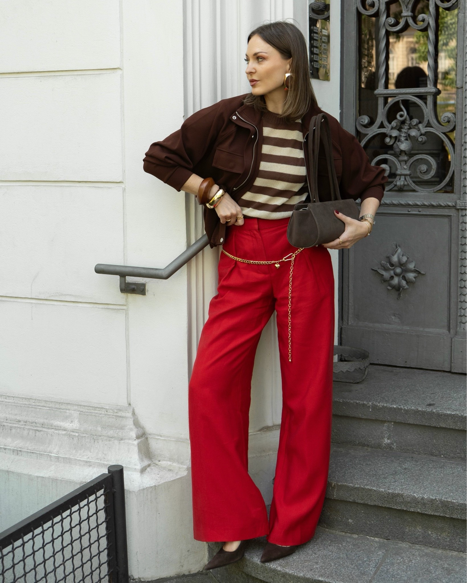 red & chocolate brown

#LTKeurope #LTKspring #LTKsummer