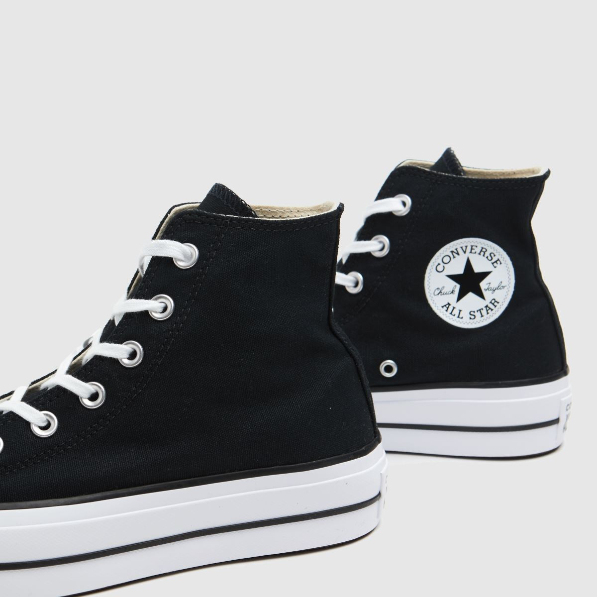Womens Black Converse All Star Lift Hi Trainers | schuh | Schuh
