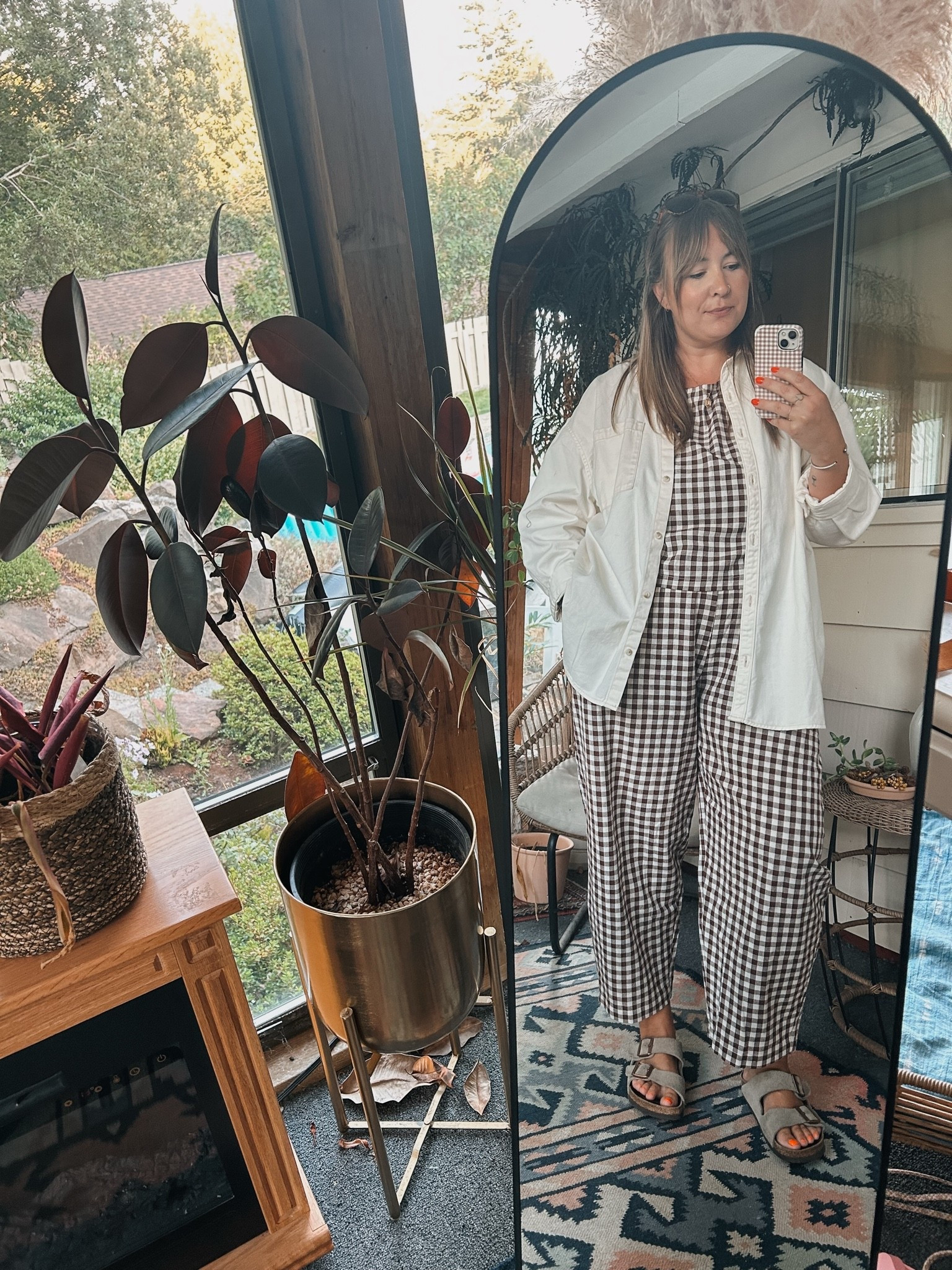 Comfy lightweight gingham set that will be great to mix and match too!

#LTKootd #LTKmomlife #LTKMidsize